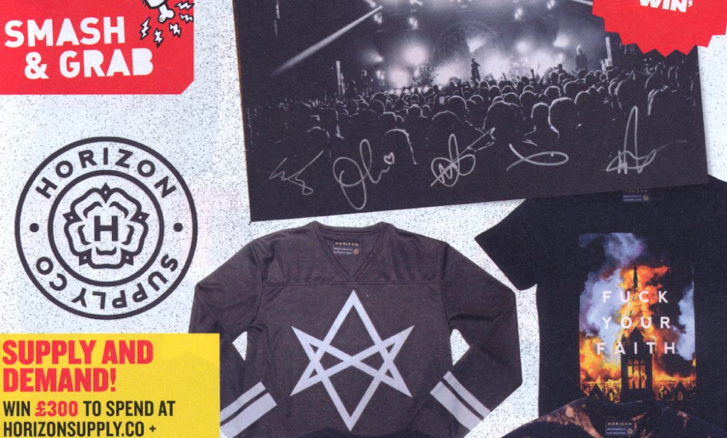 WIN A HUGE HORIZON SUPPLY BUNDLE WITH ROCK SOUND MAGAZINE