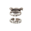 Vex Sterling Silver Ring Set